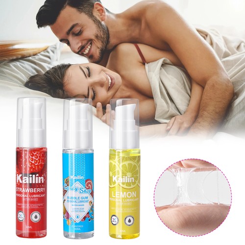 Edible Flavor Water Based Personal Lubricant 1 oz Intimate Sex Lube for Couples - Picture 12 of 42