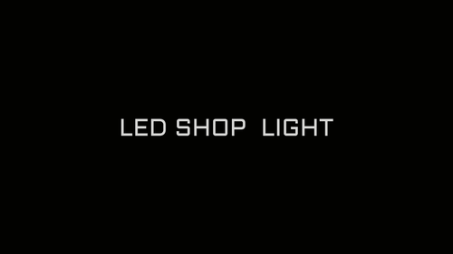 100W LED Shop Ceiling Light Fixture Utility Workshop Garage Lamp Linkable 3.6FT - Video 1 of 1