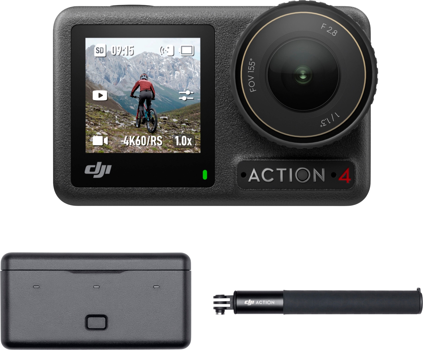 | eBay Bundle 4K Gray 4 Camera - Action DJI Osmo Action Adventure -