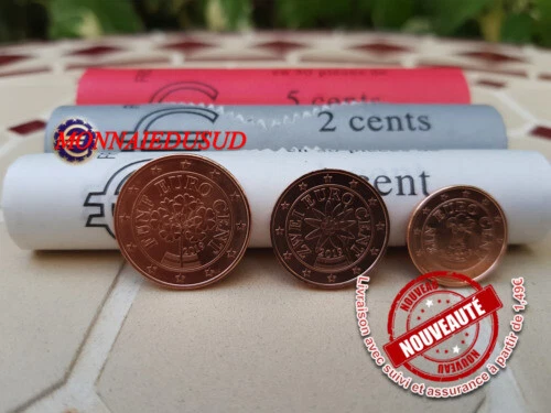 Pièces euro pour 1 Cent Année 2019