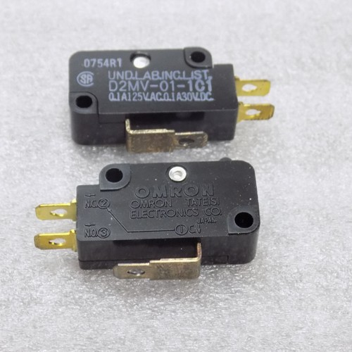 1 interruttore micro precisione Omron originale d2mv-01-1c1 0,1 A 125 V.AC 0,1A 30 V.DC - Foto 1 di 4
