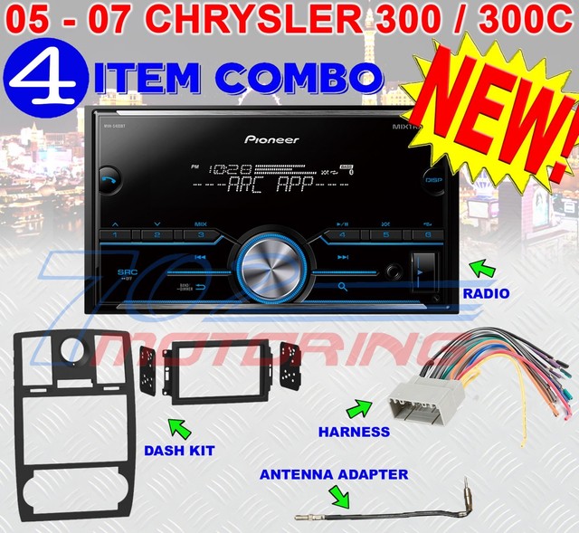 05 06 07 CHRYSLER 300 PIONEER BLUETOOTH USB AUX BT AM//FM CAR Radio Stereo