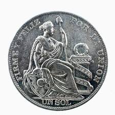 コレクション 1934 PERU SOL NGC AU DETAILS 1934 Year Peruvian