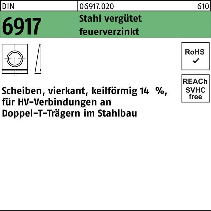 ПРИБОР для измерения давления DIN 6917 ÜH vierkant keilförmig 13 Stahl C45 feuerverz...