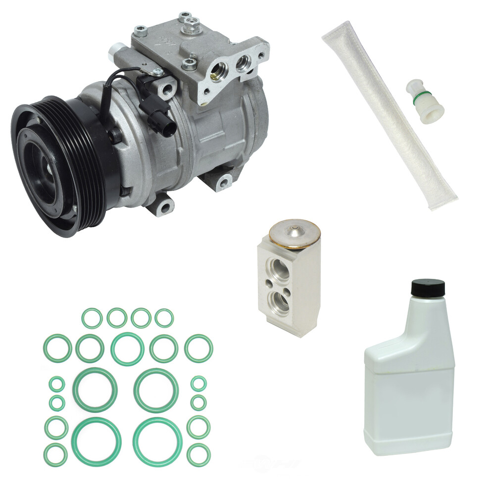 New A/C Compressor W/Clutch For Kia Borrego Mohave 3.8L V6 - OE 97701-2J100