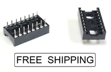 (20x) 16 Pin IC Dip Socket - 0.3" Row Spacing - 0.100" Pitch (2.54) - Formed