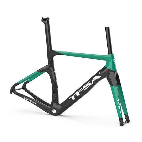 Bicycle Frame Mechanical Electrical Disc Brake Frameset T1000 Carbon Road Racing - Picture 14 of 38