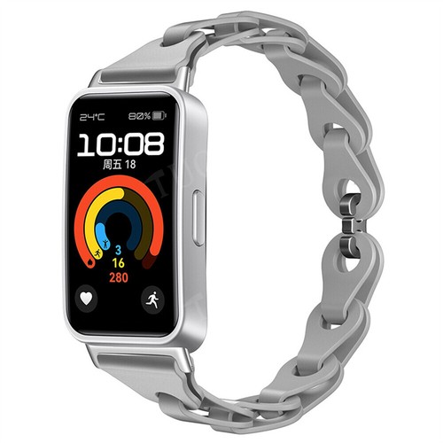 For HUAWEI Band 10 10 NFC 9 9 NFC 8 8 NFC Silicone Smart Watch Band Sports Strap - Picture 32 of 52