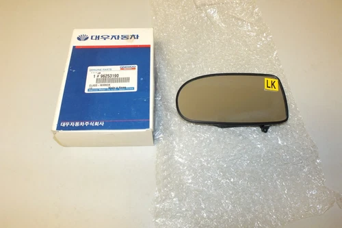 OEM NEW 97-99 DAEWOO NUBIRA DRIVER LEFT MIRROR GLASS HEATED 96253190 #137