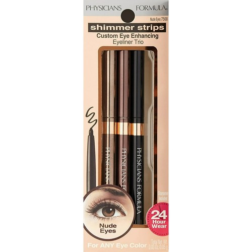 Physicians Formula Shimmer Strips Custom Eye Enhancing Eyeliner Trio, Nude Eyes - Picture 1 of 4