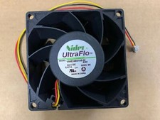 1PCS 3-wire 8CM fan UltreFlo V80E24BS1A5-52 24V 0.47A 8038 80mm X38mm