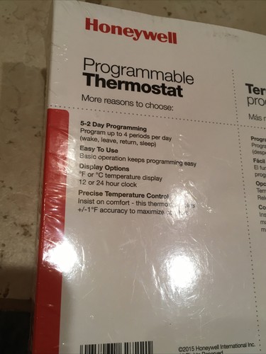 Honeywell Home RTH2300B Programmable Thermostat 5-2 Day Scheduling NEW - Picture 5 of 9