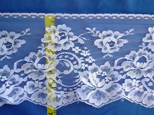 Bridal-Scalloped-Lace-Trim-Edging-Floral-Lace-Trim-6-3-4-034-White-5-yds-W88
