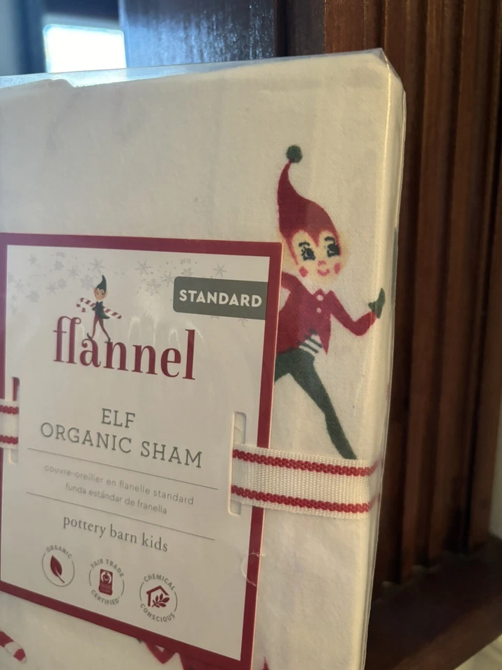 Granero de cerámica ALMOHADA SHAM ELF Disney vacaciones Navidad fiesta regalo escuela niño - Foto 4 de 4