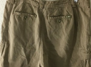 Tommy-Bahama-Mens-Tan-Sz-36-Cargo-Board-Shorts-Beach-RELAX-Marlin-Logo