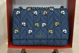 NWT-Kate-Spade-BRAIR-LANE-Quilted-Denim-amp-Leather-Crossbody-Bag-Handbag-429