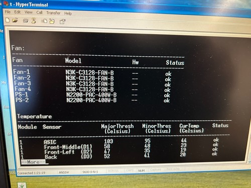 Cisco N3K-C3132Q-40GE 32P 40GbE QSFP 2x PSU Front to Rear Airflow  w/ License!!! - Picture 7 of 12
