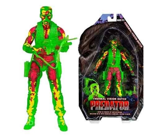 Predators 7 Series 11 Thermal Dutch Version 2 NECA Figure NEW Predators 7 Series 11 Thermal Dutch Version 2 NECA Figure NEW