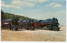 Steamtown USA Bellows Falls Vermont Postcard Canadian Pacific Railway