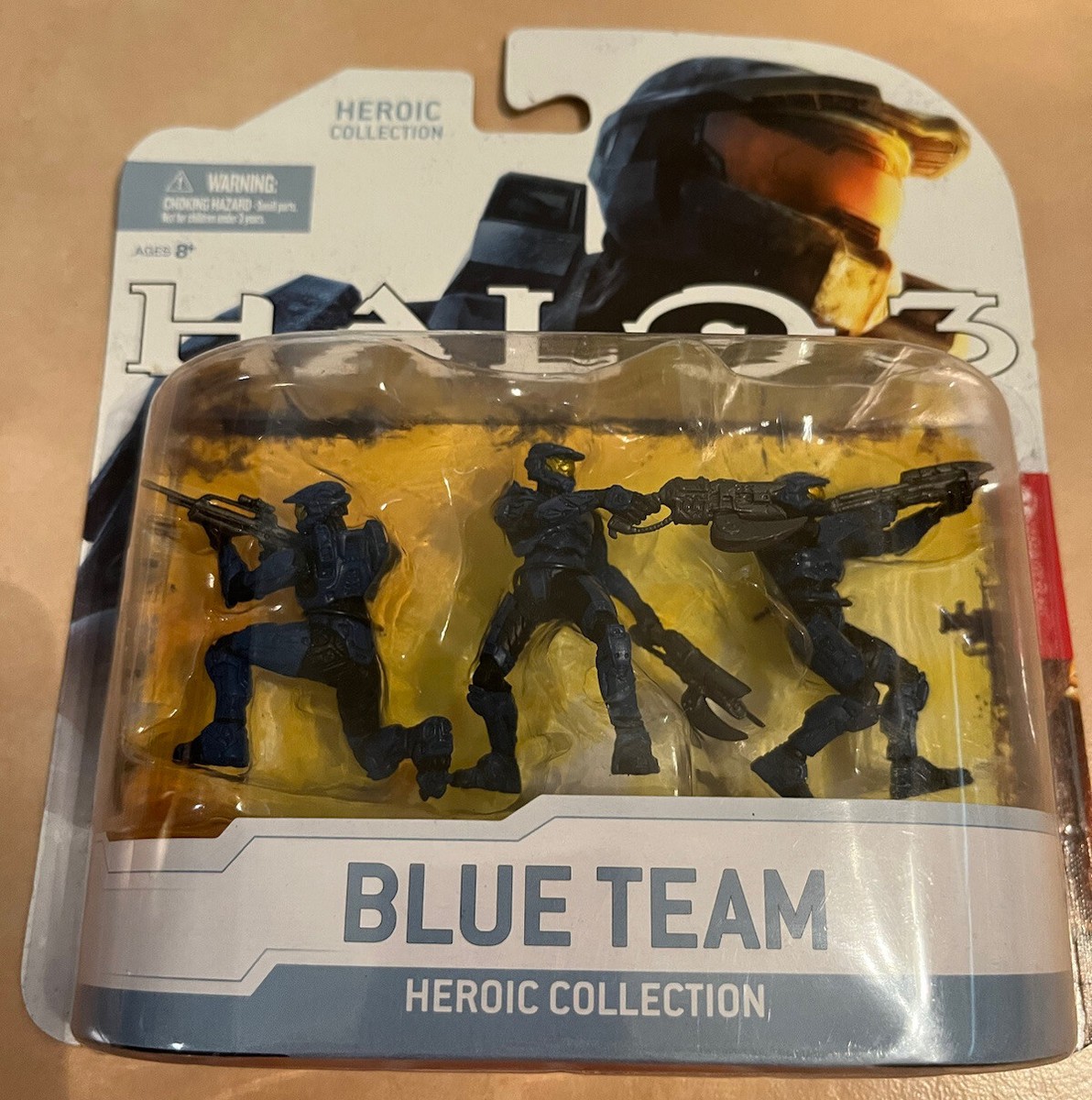 NEW McFarlane Toys HALO 3 Blue Team Action Figures Heroic