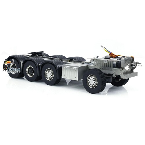 1/14 8*8 Metal Chassis for RC Low Top Tractor Truck 3363 Car 3Speed Transmission - Picture 3 of 12