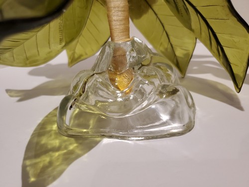 J Corelli Lucite Acryliic Flower Leaf Magnolia 1967 1960s MCM 14" Vintage - Picture 17 of 20