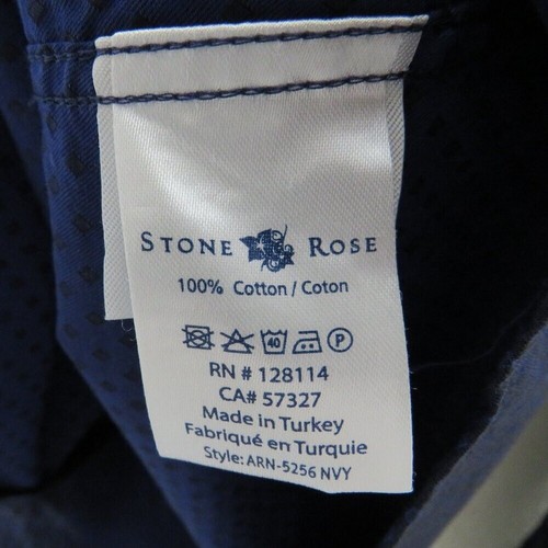 Stone Rose * Herren Langarm Button Down geschwungener Saum Diamant Boho Hemd ~ 5 (XL) - Bild 4 von 11