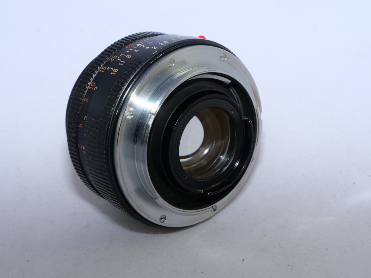 Leica SUMMICRON-R 50mm F2 １カム 純正フード付 Leica SUMMICRON-R 50mm F2 1カム 純正フード付 Leica