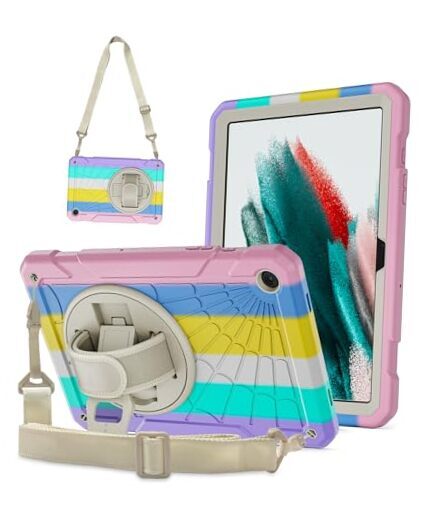 Case for Samsung Galaxy Tab A9+/A9 Plus 11 Inch 2023(SM Colorful Powder