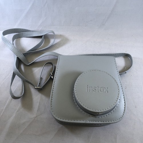 FUJI Instax Mini 9 Camera Case Groovy Case Smokey White Gray - Picture 2 of 11