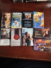 Mixed Lot Of 9 Cassette Album Cover Artwork Inserts Only Jlo Mase Whitesnake VTG