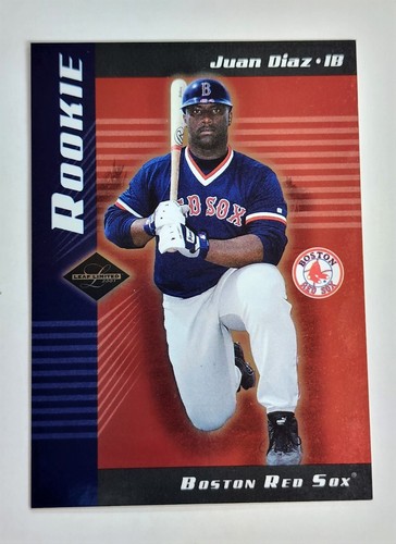 2001 Leaf Limited Baseball Card #270 Juan Diaz Rookie Card RC 49/1000 Red Sox - Picture 1 of 2