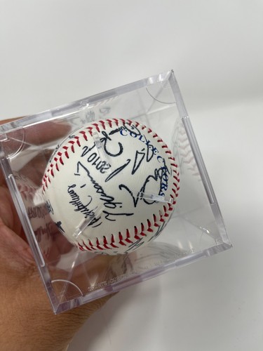 2010 Rawlings Citi Field Flushing Baseball Mets NY Signed Autographed w/ Case - Picture 6 of 11