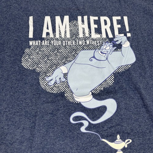 Walt Disney World Disney Parks Genie Aladdin T Shirt Size XL - Picture 2 of 8