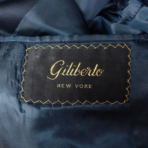 Custom Giliberto New York Double Breasted Tuxedo Suit Purple Black 36 Short - Picture 11 of 14