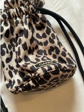 GANNI Bag Nylon BRW Leopard