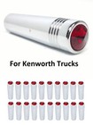 (Set/20) for Kenworth Red Toggle Switch Extension 2-1/4" Long, Chrome Metal