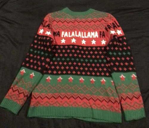 Christmas Ugly Sweater Llama Youth Size 18 XXL - Picture 2 of 2