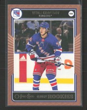 2020-21 Upper Deck #R-12 Vitali Kravtsov O-Pee-Chee Glossy Rookies Bronze (FB)