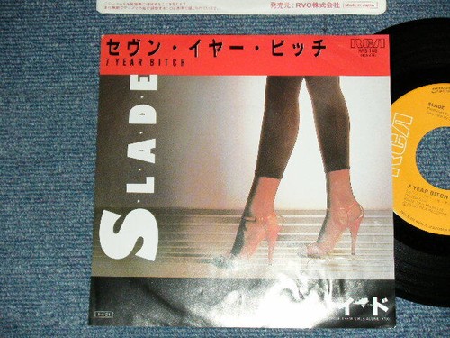 SLADE Japan 1985 RPS-168 NM 7"45 7 YEAR BITC - Picture 1 of 8
