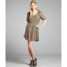 Marc Jacobs Cordosa Silk Short Sleeve Dress Sz.6