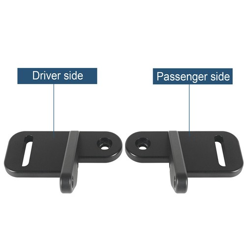 Hooke Road A-Pillar Light Mount Brackets For 18-24 Jeep Wrangler JL Gladiator JT - Picture 6 of 12