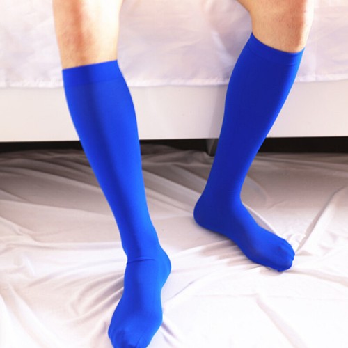 Damen Herren Sport Fußball Soccer lange Socken Baseball Hockey Kniestrümpfe - Bild 3 von 43