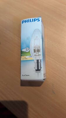 Philips EcoClassic Halogenlampe, 18 W (23 W), B15, SBC