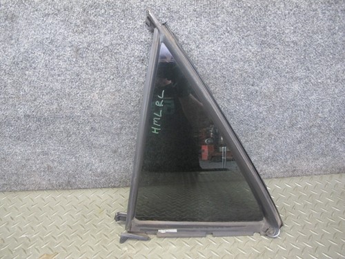 06-11 MERCEDES W164 ML-CLASS REAR LEFT DOOR QUARTER WINDOW GLASS OEM