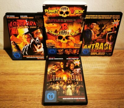 Planet B - BOX - 3 FILME DvD Box - Mortal Beauty - Antrage - Lovelorn - 