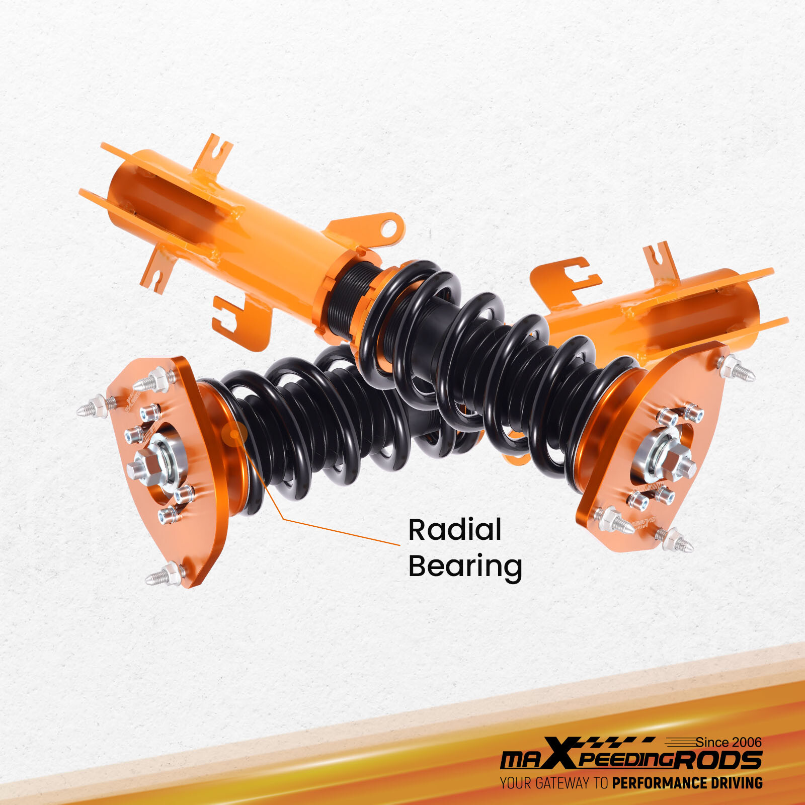 닛산 센트라 2007-2012용 MaXpeedingrods 코일오버 서스펜션 로워링 키트 3