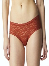 No Boundaries Women's All Over Lace Hipster Panties Size MEDIUM 6 Spice NEW