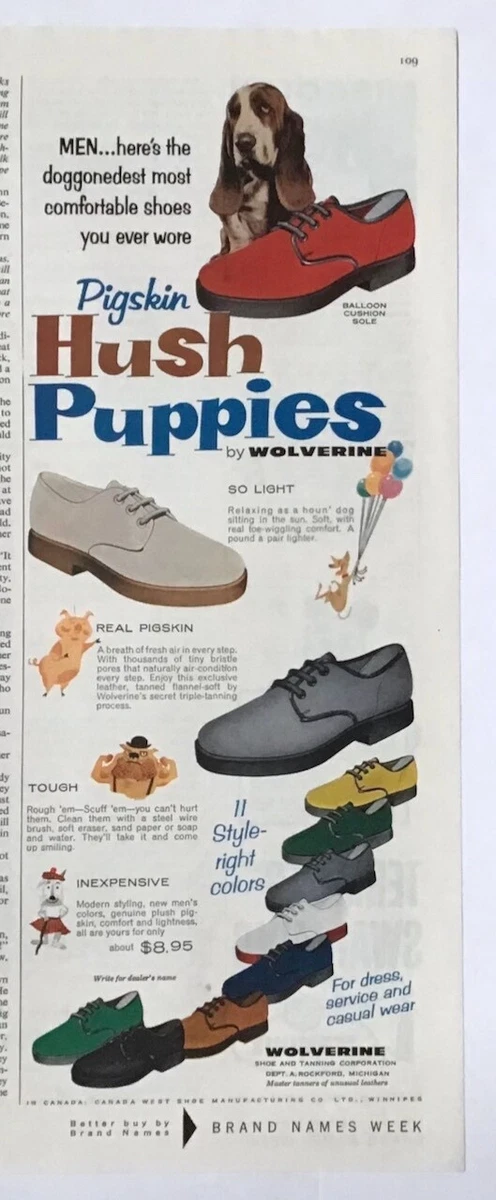 Hush puppies 1958 collection hotsell
