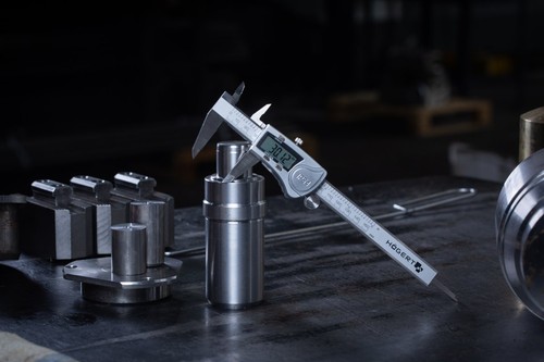 Högert Digitaler Messschieber Messbereich: 155 mm Messgerät Schieber Caliper - Bild 7 von 8